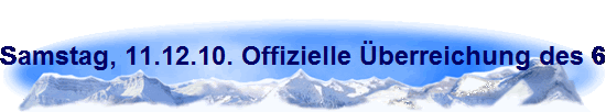 Samstag, 11.12.10. Offizielle �berreichung des 6. Dan in D�sseldorf an Georg Johannes Reinartz, dem 1. Vorsitzenden des Budo Club K�ln 1956/74 e. V.