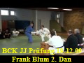 BCK JJ Pr�fung. Frank Blum 2. Dan