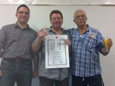 Samstag 11. und Sonntag 12.09.10. Instructor Lehrgang mit Shihan Ochi mit anschlie�ender Dan Pr�fung.