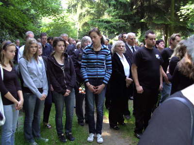 Donnerstag, 15.05.08. Beerdigung von Paul Handrich auf dem Friedhof Sch�nrather Hof, K�ln-M�lheim.
