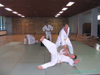 Samstag, 04.09.10. Jujutsu SV Lehrgang in der Turnhalle Kopernikus-Str.