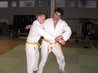 Samstag, 28.11.09. Verbandsoffener SV Landeslehrgang. Wurftechniken in Jujutsu. Mit Dieter Lindner 7. Dan und Johannes Freihoefer 4. Dan.
