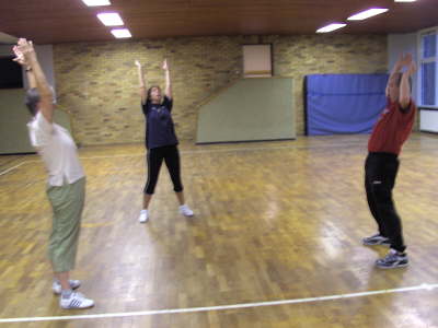 "Spa� am Sport" mit Claudia Widdershooven.