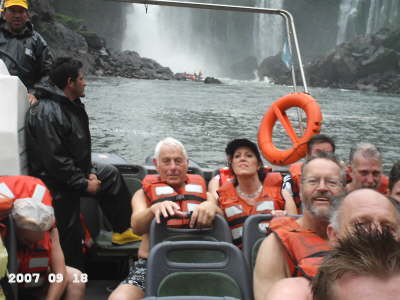 Montag/Dienstag, 17./18.09.07. An den Iguacu Wasserf�lle