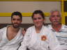 Freitag 25. & Samstag 26.09.09. Karate Lehrgang mit Sensei Ochi in Hennef. Alev Korkmaz legt die Pr�fung zum 1. Dan ab.