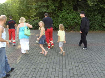 Dienstag, 19.06.07. Judo Kyu-Pr�fung in der TH der Schule Kopernikus-Str.