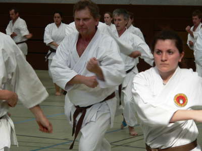 Samstag, 28.04.07. Lehrgang mit Hideo Ochi 8. Dan in M�nster.