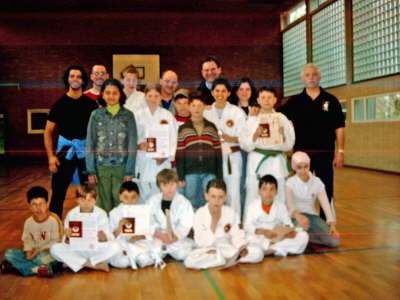 Karate Kyu Pr�fung 27.04.2006