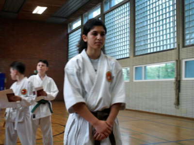 Karate Kyu Pr�fung 27.04.2006
