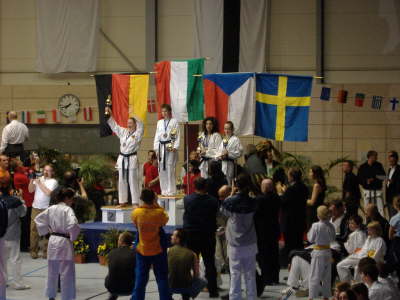 1. April 2006. Karate Europameisterschaften in Konstanz.