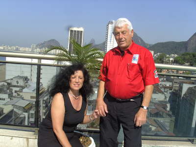 Sonntag, 16.09.07. Auf der Dachterasse des Hotel LUXOR CONTINENTAL