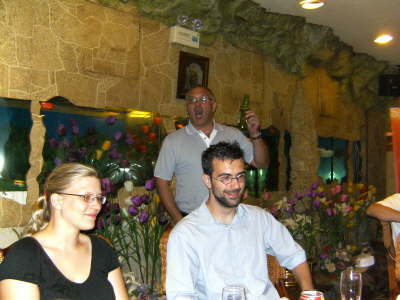 Samstag, 16.08.08. Abschlu�party der Olympia Teilnehmer, Trainer, Funktion�re und Judo Fans.