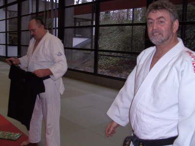 Sonntag, 21.12.08. Individuelles Judo Sonntagsmorgen Training mit Josef Hoos 6. Dan, Pr�sident des NWDK und VizePr�sident des NWJV