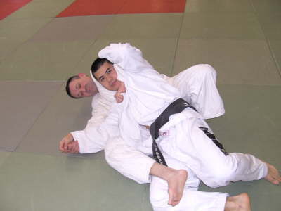 Sonntag, 23.12.07. Judoka beim BLZ K�ln Training