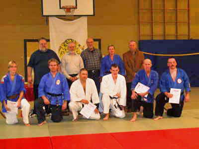 Freitag, 14.09.07. Goshin Jitsu Dan Pr�fung im Dojo SOS Finkenberg in K�ln-Porz