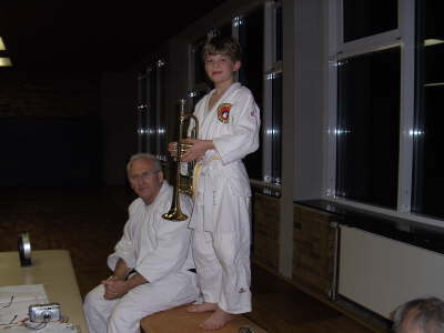 Dienstag, 18.12.07. Judo Kyu-Pr�fung in der TH der Kopernikus-Str. K�ln-Buchforst