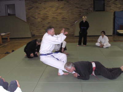 Samstag, 13.10.07. SV Lehrgang im BCK in K�ln-Buchforst, mit Gro�meister Dieter Lindner 7. Dan