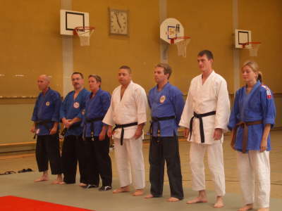 Freitag, 14.09.07. Goshin Jitsu Dan Pr�fung im Dojo SOS Finkenberg in K�ln-Porz