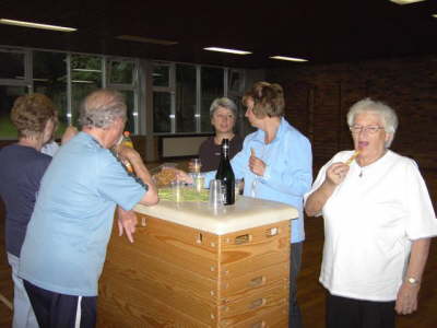 Freitag, 22.08.08. Zweij�hriges Bestehen der "Spa� am Sport" Gruppe.