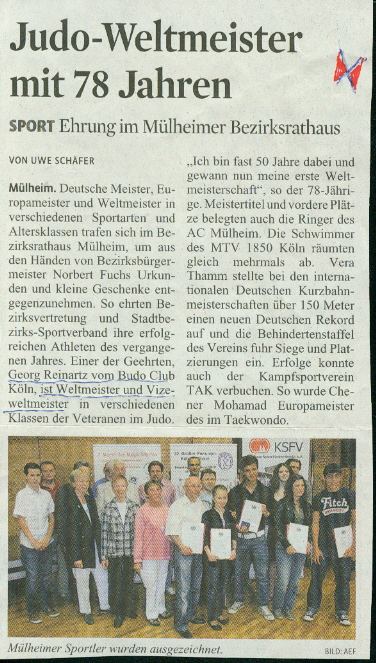 presse ehrung stadt k�ln